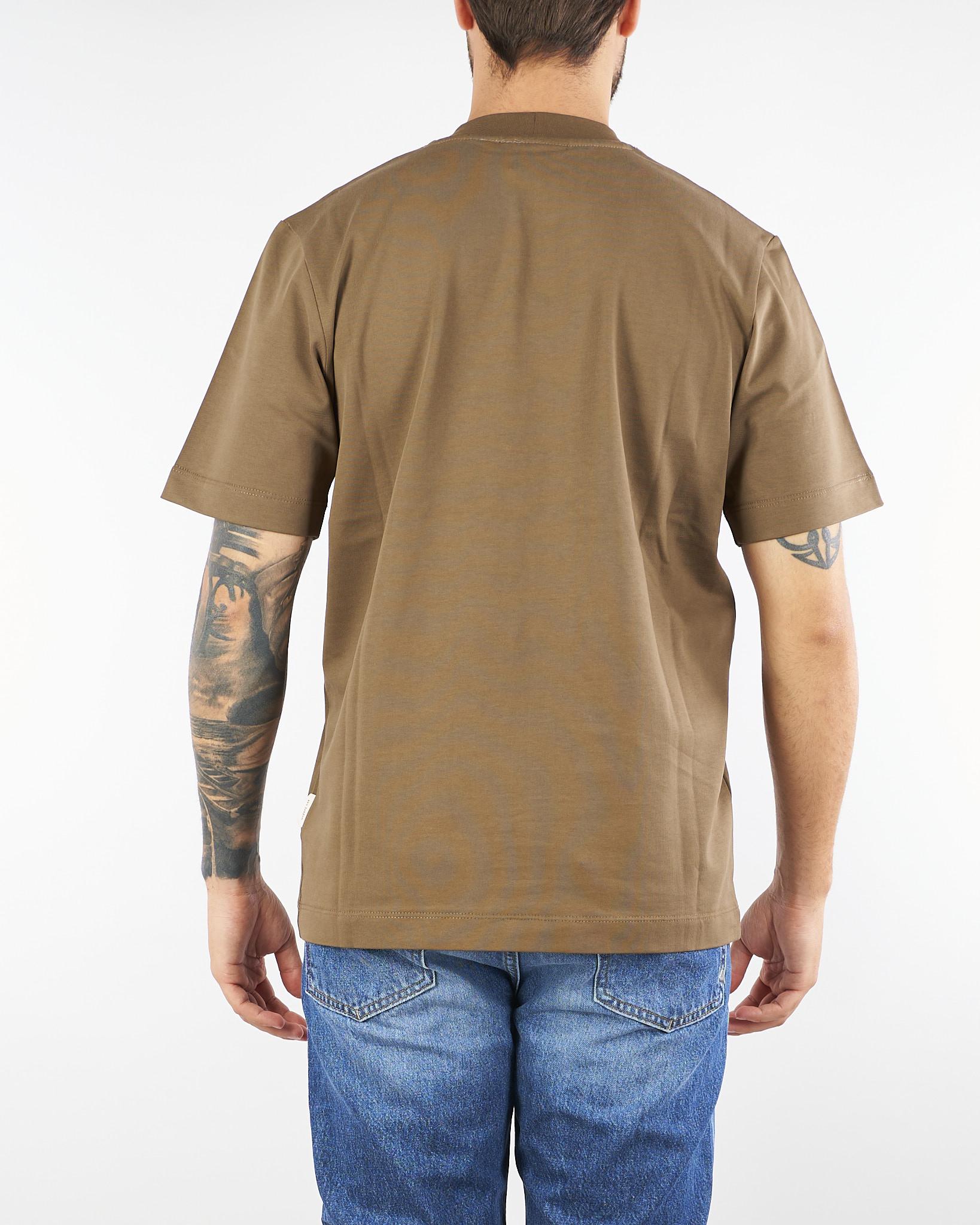 T-shirt Tabacco in cotone pesante XM4228 75 YES LONDON 