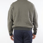 Cardigan Fango in pura lana con colletto EM001517AF18099 U8143 EMPORIO ARMANI 