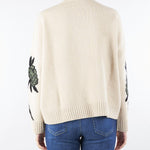 Maglia over Beige in filato di lana PAVIDI 3 MAX MARA WEEKEND 