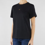T-shirt Damas Nero in cotone con logo DAMAS 700 NENETTE 