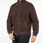 Giubbotto Moro in vera pelle scamosciata 26L5D52620104 31 CORNELIANI 