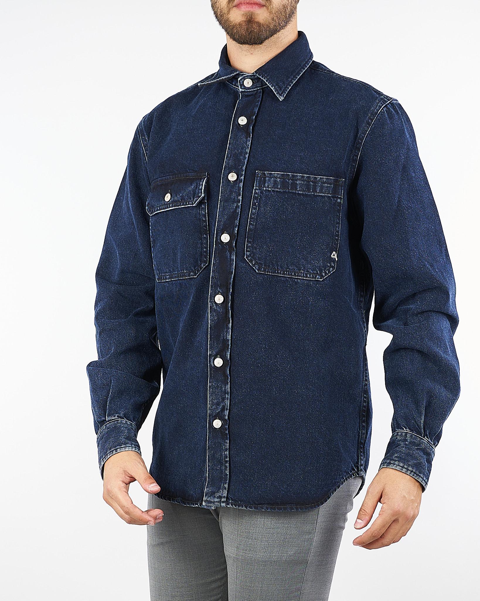 Camicia in Denim con tasche 451CL01 83 CYCLE 