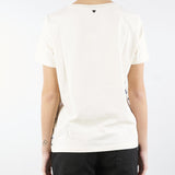 T-shirt in cotone e lino