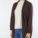 Cardigan Marrone in puro cashmere ESSERE 8 MARELLA 