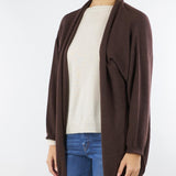Cardigan Marrone in puro cashmere ESSERE 8 MARELLA 