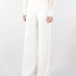 Pantalone Avorio in cady MSTAMICO 9 MAX MARA STUDIO 