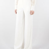 Pantalone Avorio in cady MSTAMICO 9 MAX MARA STUDIO 