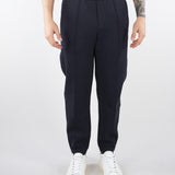 Pantalone Jogger Blu in double jersey con ricamo logo EM004542AF10013 UB118 EMPORIO ARMANI 