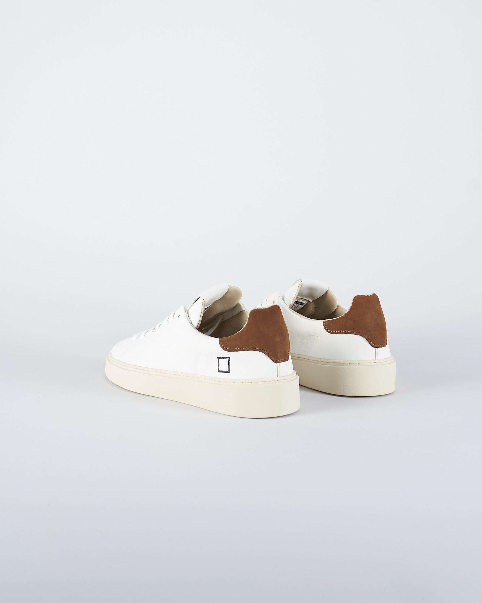 Sneakers Levante Calf White-Brown M431LVCAWN WN DATE 