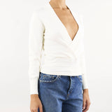 Maglia Mercurio con scollo a V Nenette