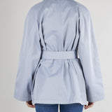 Trench Azzurro in cotone tecnico MLLUMIDO 2 MARELLA 