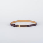 Cintura Merlot con fibbia logo CT76S56E2 EA4 ELISABETTA FRANCHI 