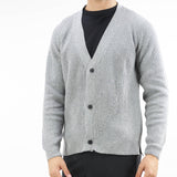 Cardigan in misto lana e cashmere a coste Low Brand