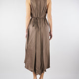 Abito Marrone in twill crinckle MLMALCOOL 1 MARELLA 