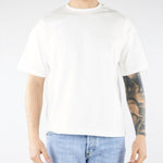 T-shirt boxy Bianco con stampa 'Malafemmena' sul retro MAU3DICI02 01 3DICI 