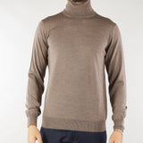 Maglia in lana merinos a collo alto MASQ