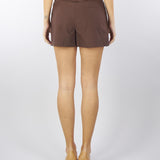 Shorts Moro in popeline con cintura