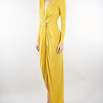 Abito Sun Red Carpet in jersey cupro con logo gioiello ABR2961E2 EV4 ELISABETTA FRANCHI 