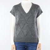 Gilet jacquard Grigio RI5FP010 0W07 ICONA 