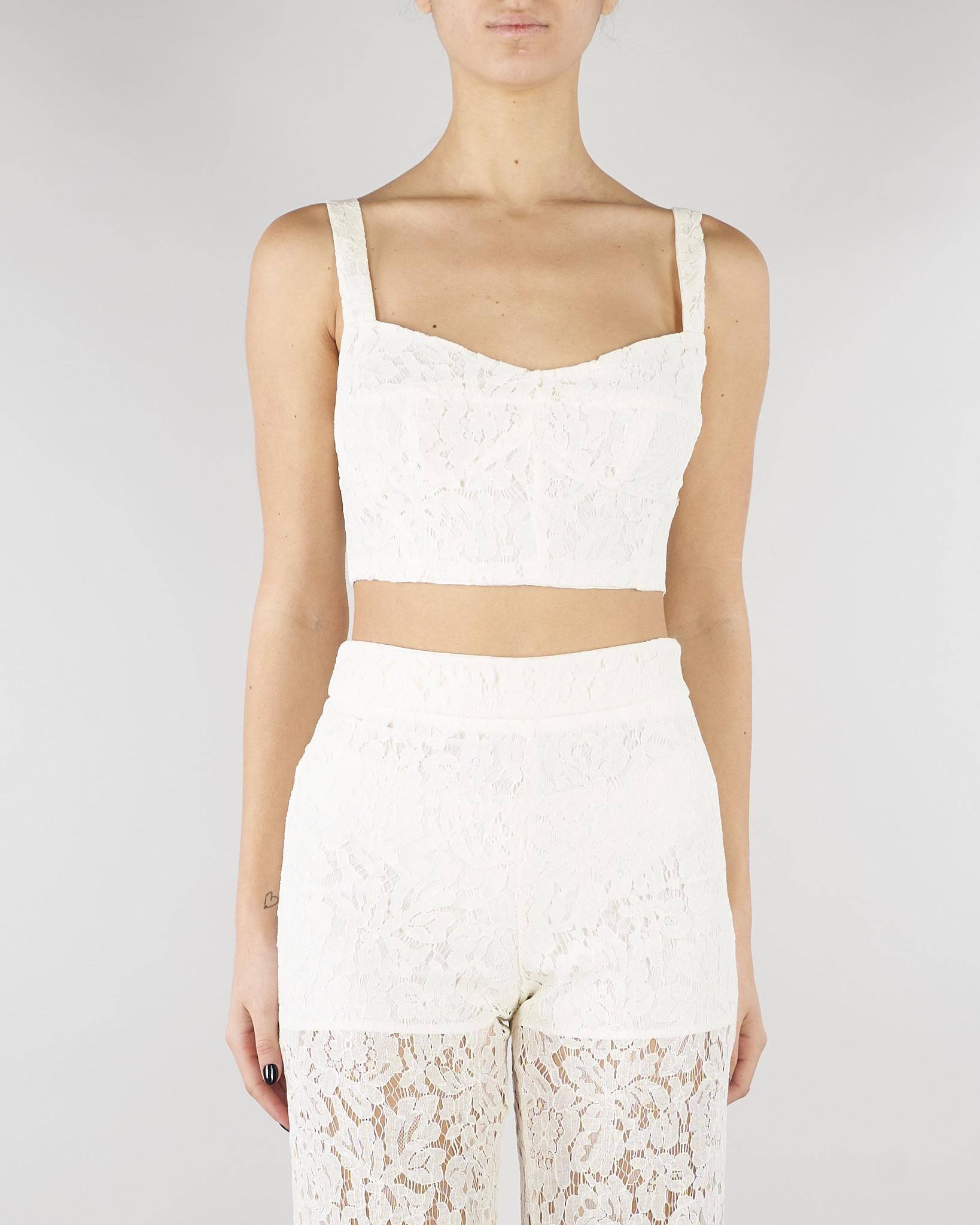 Top Panna in pizzo NS211 02 NO SECRETS 