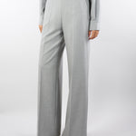 Pantalone Grigio wide leg in misto lana A2029719 7 CLIPS 