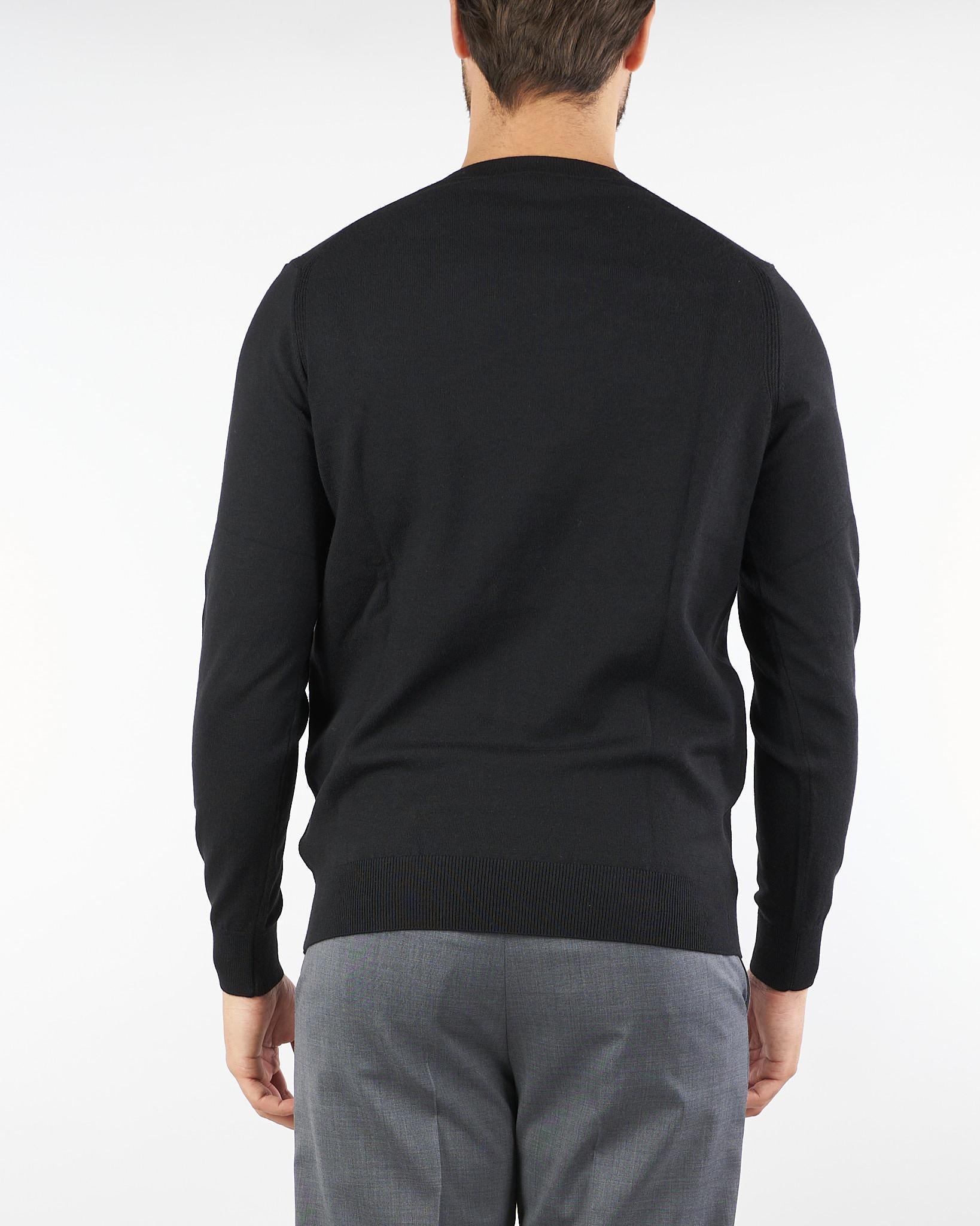 Maglia Nero in misto lana DK97001 99 DIKTAT 