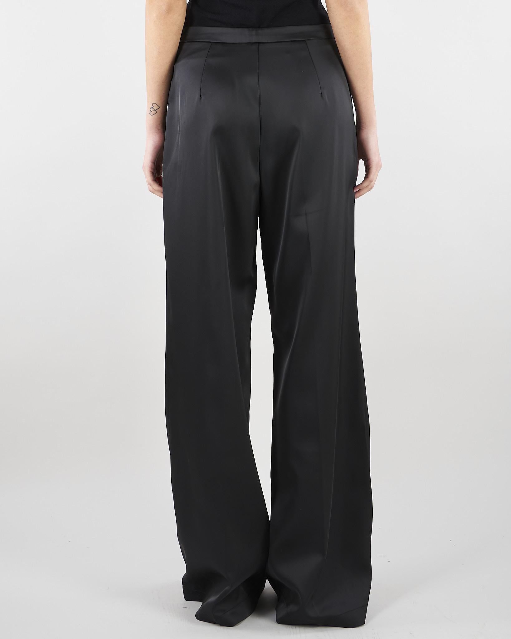 Pantalone Ethan Nero wide leg ETHAN 700 NENETTE 