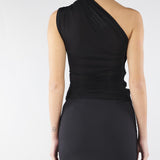 Top Nero in jersey CN00962E2 110 ELISABETTA FRANCHI 