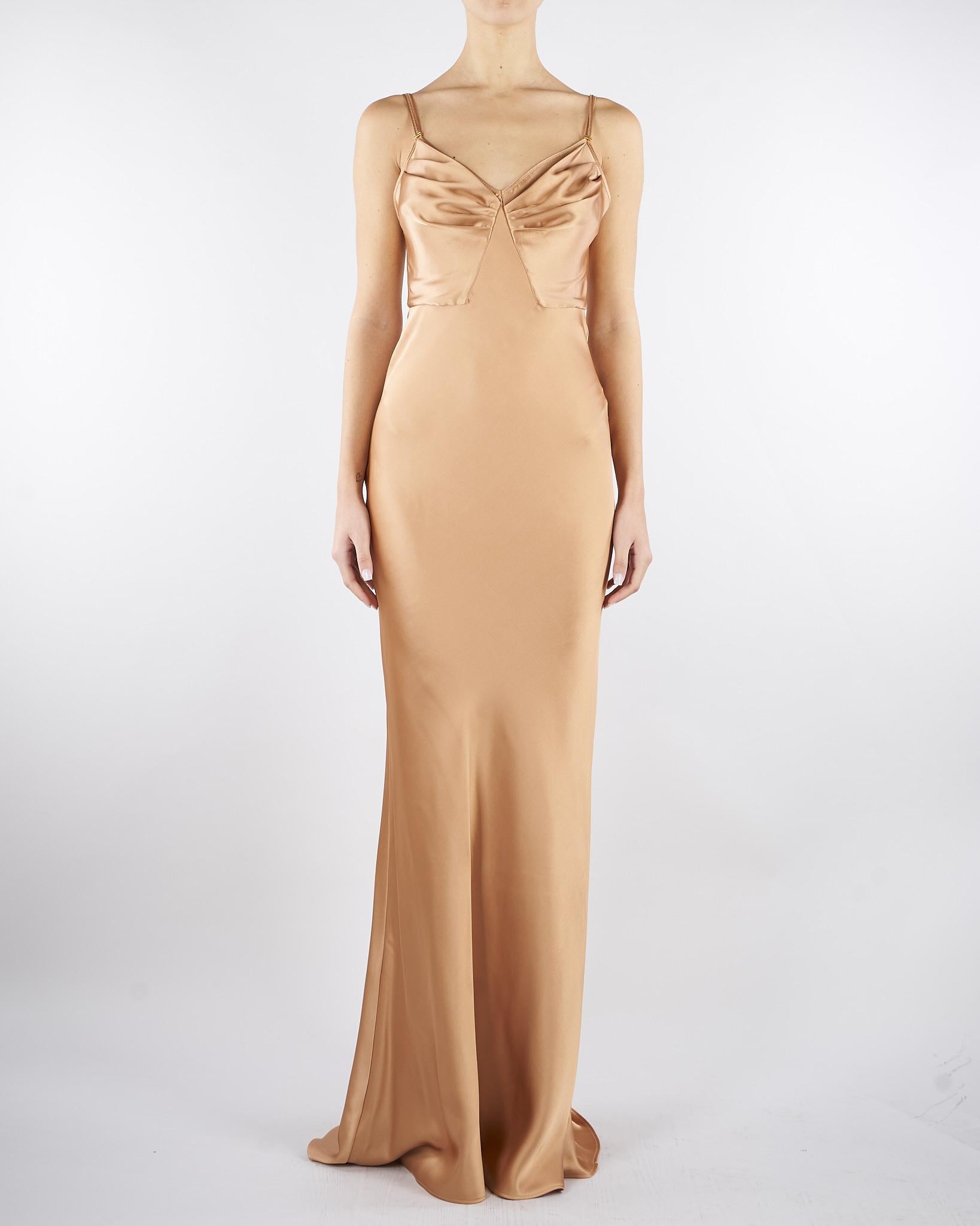 Abito Red Carpet Suede in raso ABR3362E2 EV8 ELISABETTA FRANCHI 