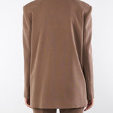 Giacca Marrone doppiopetto Over GI203FW 80 BOHEMIAN VI 