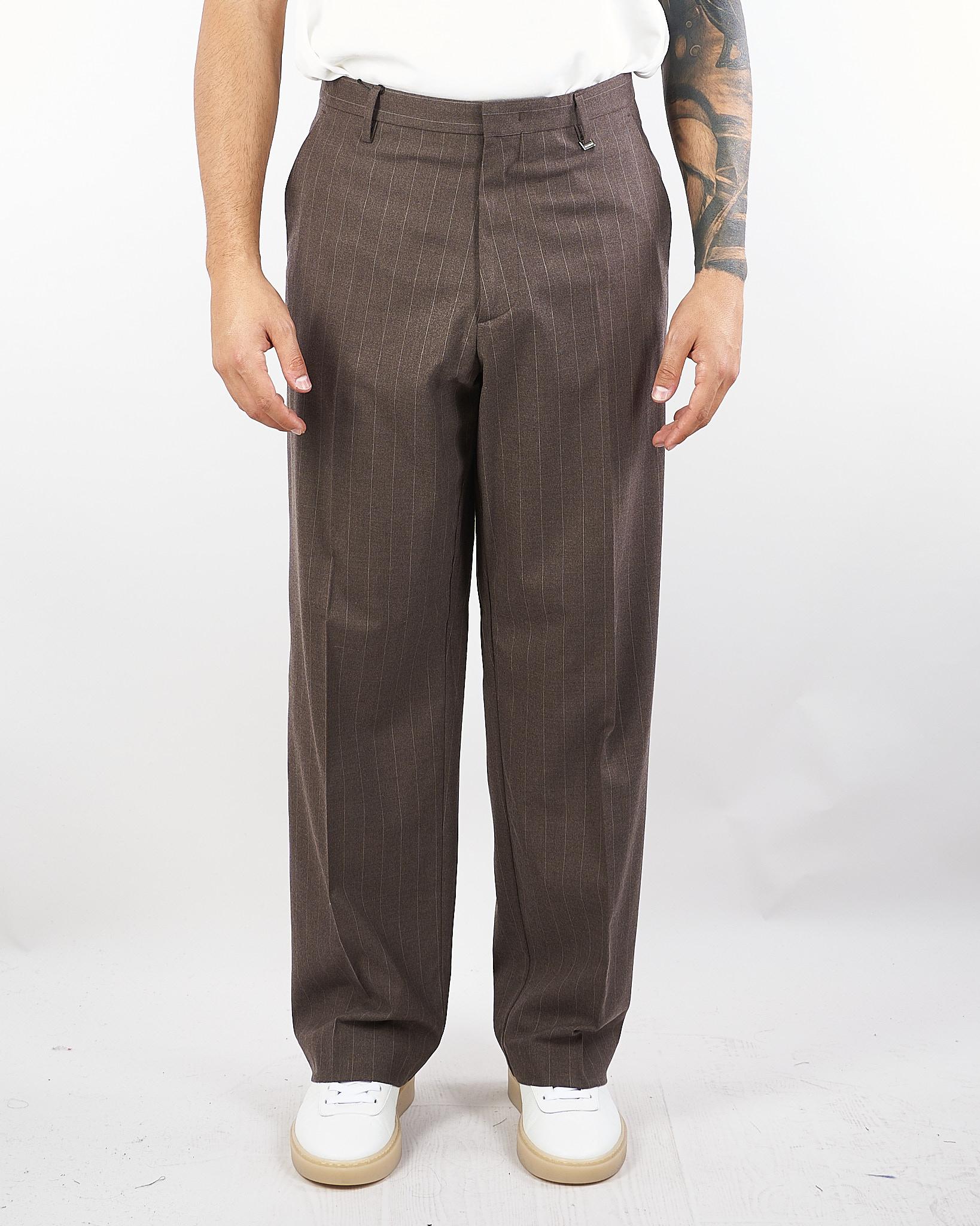 Pantalone Moro gessato Relaxed fit PA3490 20 I'M BRIAN 