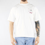 T-shirt Boxy Bianco con stampa 'Pay to Love' MAU3DICI05 01 3DICI 