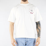 T-shirt Boxy Bianco con stampa 'Pay to Love' MAU3DICI05 01 3DICI 