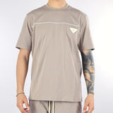 T-shirt Fango con patch logo