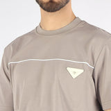 T-shirt Fango con patch logo