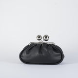 Borsa Nero Pasticcino Bag medium in nappa lucida MILVANEW 7 MAX MARA WEEKEND 