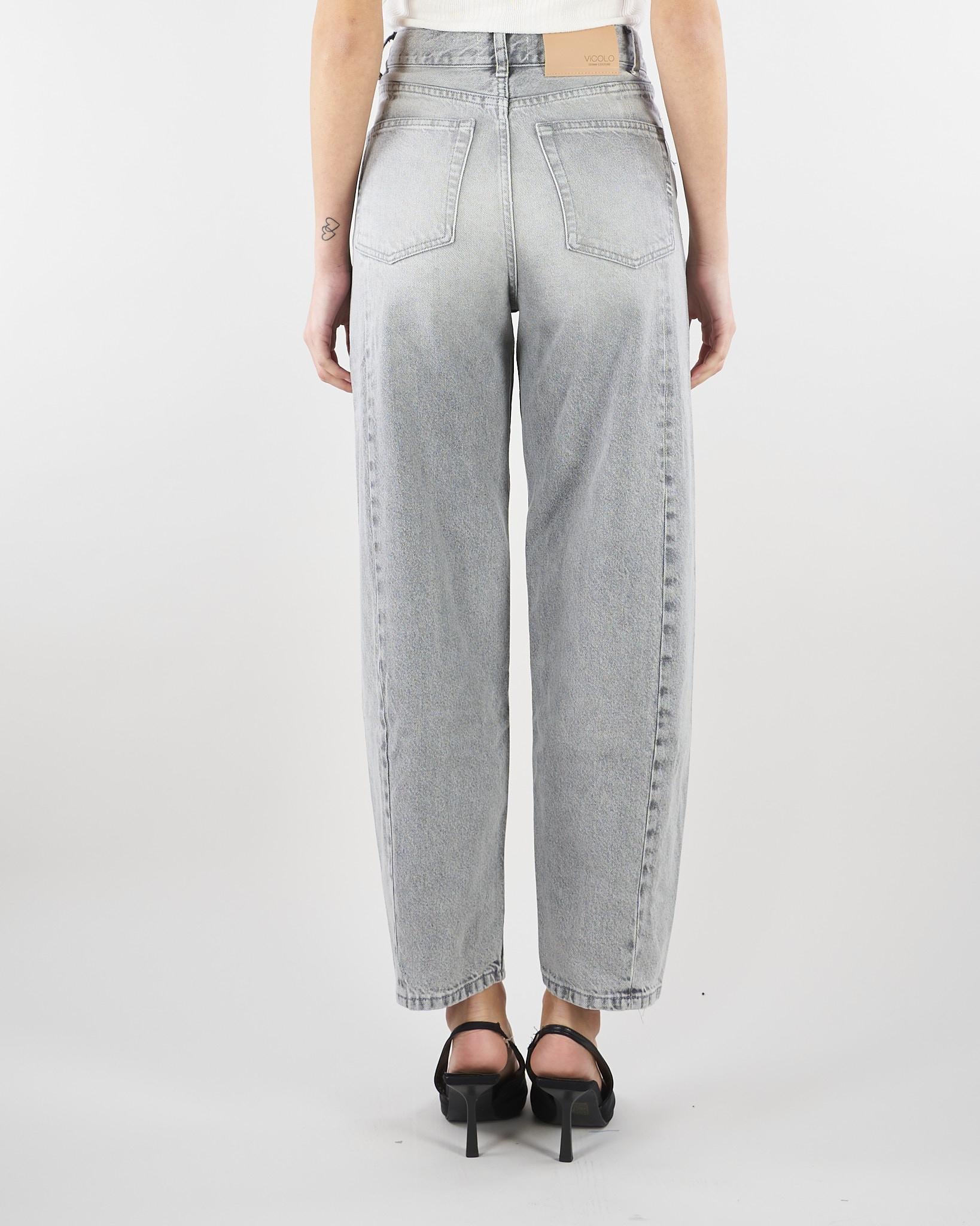 Jeans Balloon Grigio DAB5156 98 VICOLO 