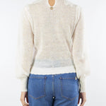 Maglia Panna in mohair con ricamo in pizzo TT3470 282 TWIN SET 