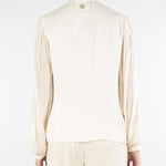 Camicia Panna con ricamo TT2243 12227 TWIN SET 