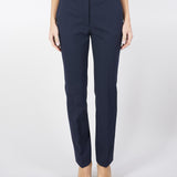 Pantalone Blu slim in jersey