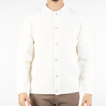 Cardigan Panna jacquard con coleltto A030F009 1102 PAOLO PECORA 