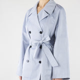 Trench Azzurro in cotone tecnico MLLUMIDO 2 MARELLA 