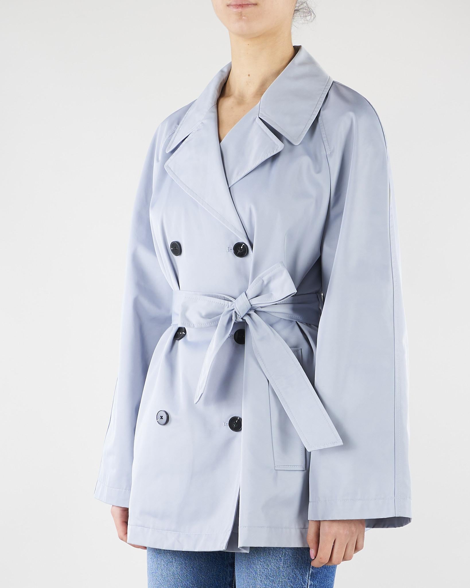 Trench Azzurro in cotone tecnico MLLUMIDO 2 MARELLA 