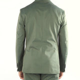 Abito Verde in tessuto Solaro monopetto