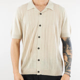 Camicia in maglia con lavorazione jacquard Paolo Pecora