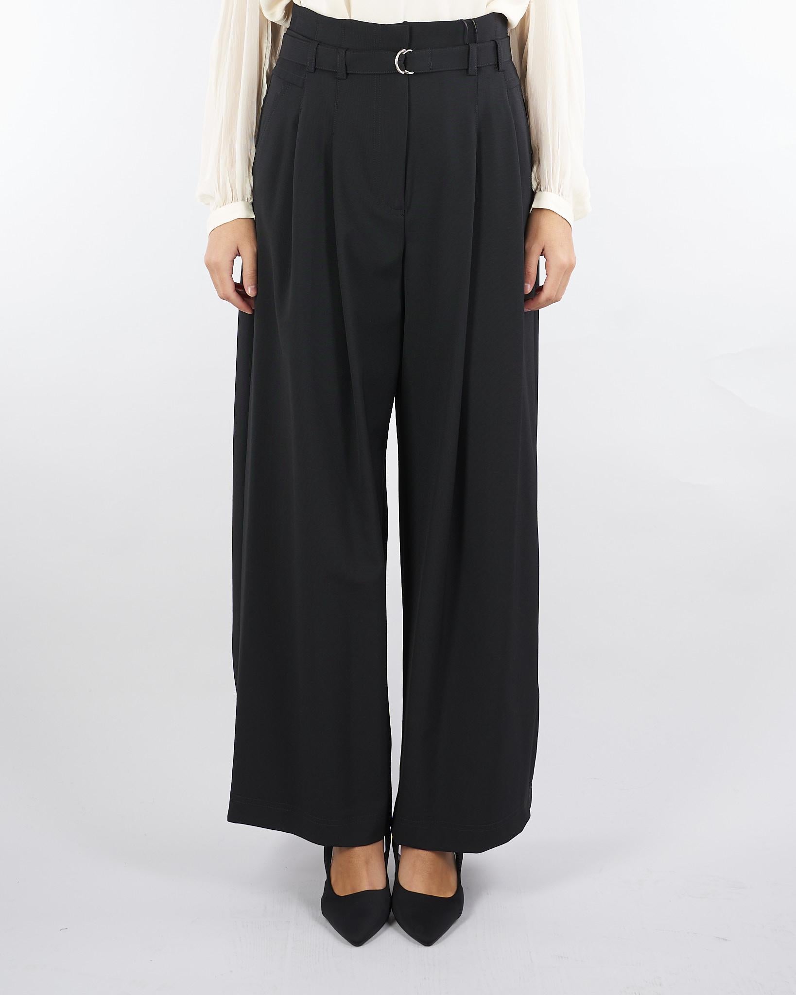 Pantalone Nero a vita alta BONDENO 1 MARELLA 