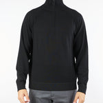 Maglia Nero Dolcevita Quarter Zip A037F001 9000 PAOLO PECORA 
