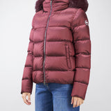 Piumino corto con vera pelliccia Colmar