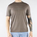 T-shirt Fango in jersey Pima con logo EM004583AF13669 M8361 EMPORIO ARMANI 