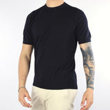 Maglia Nero in crèpe di cotone